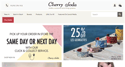 Desktop Screenshot of cherrysodajewellery.co.uk